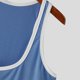 thumbnail image 4 of pstuiky Camisetas sin mangas para hombre, Camiseta deportiva ajustada de color liso para hombre, primavera y verano Camisas de hombre s, 4 of 9