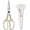 White/Chili, variant on Kitchen Scissors Heavy Duty Kitchen Shears with Magnetic Holder Made with Japanese Steel 4034, Multipurpose Ultra Sharp Cooking Scissors for Meat/Vegetables/BBQ/Herbs/Pizza (Graphic,Tiger)