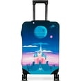 thumbnail image 1 of Luggage Cover Protector Travel Suitcase Covers Protective Skin for Carry On Baggage Fit 29-32 Inch Luggage, 1 of 5