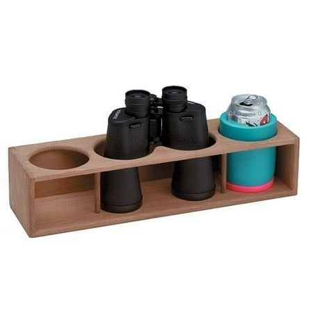 

Whitecap-Whitecap Teak Four Insulated Drink/Binocular Rack