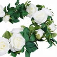 thumbnail image 7 of Fake Flowers, Fall Decor - Dienrx Artificial Rose Vine Flower Garland Rose Hanging Vine for Wedding Background Arch Garden Background Decoration, a Simulated Vine, 7 of 7