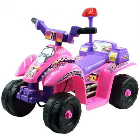 Lil' Rider Precess 4-Wheeler Mini ATV 6-Volt Battery-Powered Ride-On,