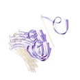 thumbnail image 2 of 30x varitas de Hada de palo, varitas con cinta de seda, varitas con borlas, juguete interactivo para gatos, varitas de deseos, de seda , B B, 2 of 8
