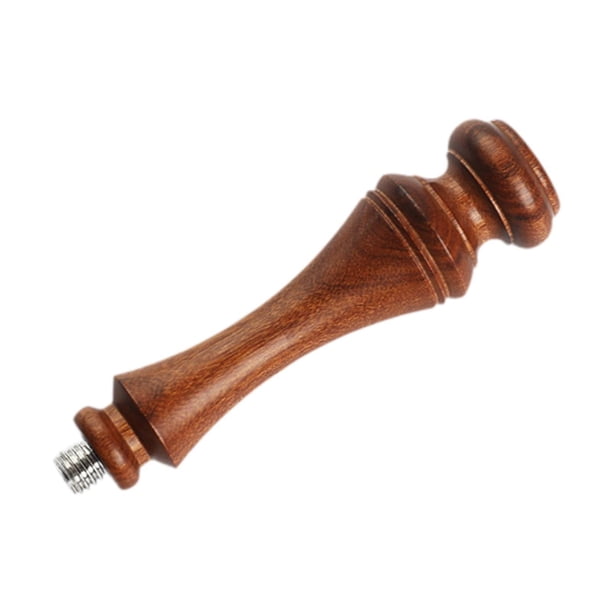 Sello de cera de sellado de madera con mango, herramientas de arte, suave, portátil, desmontable, multiusos para A