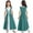 Green, variant on Aislor Kids Girls Renaissance Ball Gown Gothic Medieval Costume Maxi Dress Halloween Cosplay Age 6-16 Pink 8