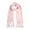 Light Pink, variant on Winter Warm Comfortable Solid Color Fringe Thick Scarf, Scarf for Women, Cold Weather Scarf, Casual Scarf Light Pink,One Size