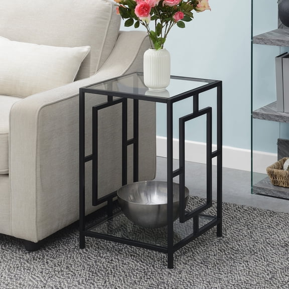 Convenience Concepts Town Square Metal End Table with Shelf
