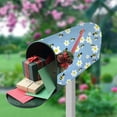 thumbnail image 5 of Coolnut Magnetic Mailbox Cover, Bees and Flowers Pattern Post Mail Box Cover Mail Wraps Cover, Standard Size 20.7" L x 18" W, 5 of 5