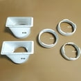 AFQH Air Conditioner Exhaust Hose Coupler Exhaust Vent Hose Connector
