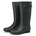 thumbnail image 1 of Alpine Swiss Reya Womens Waterproof Rain Boots Mid Calf Tall Rubber Garden Boots, 1 of 1