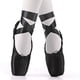 thumbnail image 5 of Zapatos de baile Baoblaze Zapatillas de punta para adultos con cordones Negro 34-43, 5 of 8