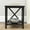Black, Black, variant on SAFAVIEH Candence Nautical Cross Back End Table, Quartz Grey