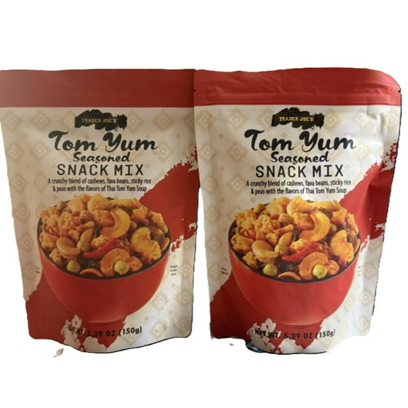 Trader Joe's Tom Yum Seasoned Snack Mix, 2 Counts, 5.29 oz