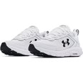 thumbnail image 4 of Under Armour womens Charged Assert 9 Running Shoe, White (101 White, 9.5 US, 4 of 5