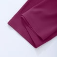 thumbnail image 4 of ManxiVoo Womens Solid Color Cotton Underwear Midrise Breathable Panties Multipack Essentials M Size Wine, 4 of 8