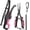Pink, variant on Orange Fishing Tools Kit, Stainless Steel Fishing Pliers 7 Inch & Fish Lip Gripper 9.5 Inch, Multi-Functional Anti-Corrosion Fishmen Tool for Freshwater Saltwater, Heavy Duty 55 lbs