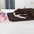 thumbnail image 5 of Elegant Comfort Extra Deep Pocket Single Fitted Sheet – 18-21 Inch Deep, Wrinkle-Free, Soft, Smart Pocket, Fits High Mattresses, California King, Chocolate Brown, 5 of 5