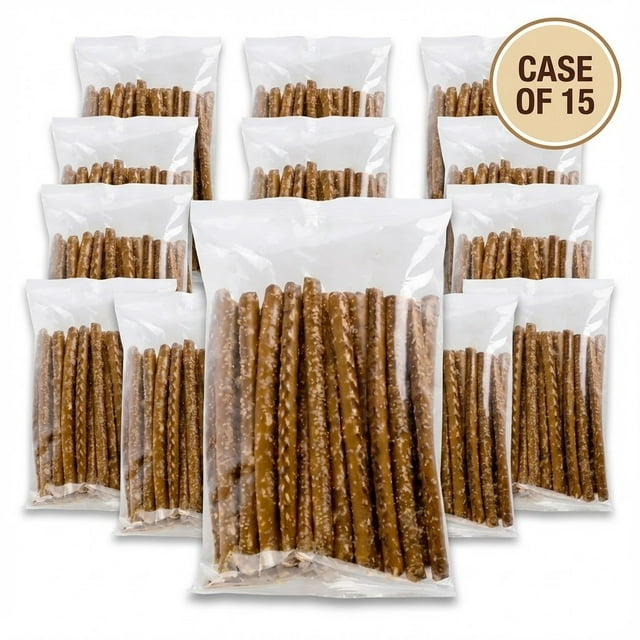 Snyder's of Hanover Pretzel Rods, 10 oz Bags, Classic Slow-Baked Snack, Case of 15