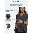 thumbnail image 4 of Jockey Women's Empire Waist Maternity Scrub Top, 4 of 7