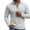 Gray, variant on Basic V-Neck Thin Solid Long-Sleeve Base Top, Light Crinkle Woven Fabric for Indoor Home Relaxation Black L
