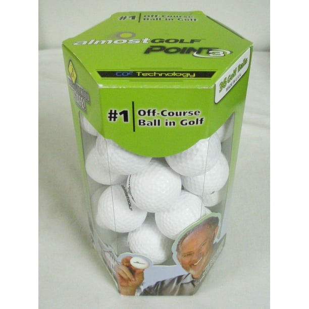 Almost Golf Golf Balls, 36 Pack