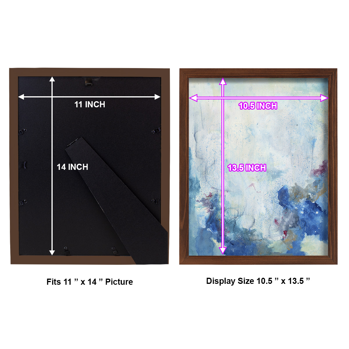 In the Mist II - Framed Print w/glass - Chestnut