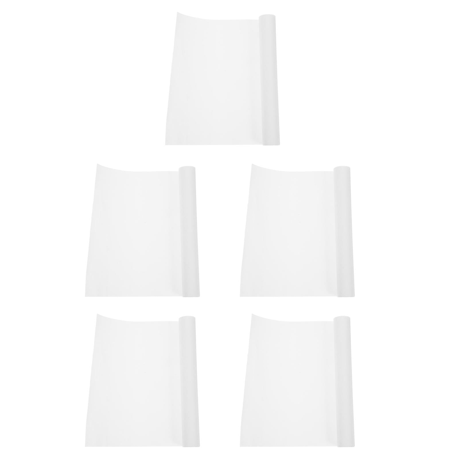 Hemoton 5-Pack Thermal Paper Rolls for Portable A4 Thermal Printers, Quick-Dry Blank Sheets Perfect for Fast, Efficient Printing in Various Settings