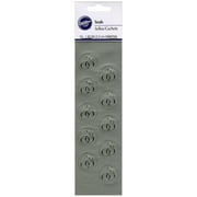 Seals 50/Pkg-Silver Ring, Pk 4, Wilton