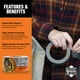thumbnail image 3 of Cinta adhesiva Gorilla Tough & Wide plateada de 2,88 cm x 22,86 m (paquete de 1), 3 of 7