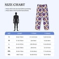 thumbnail image 4 of Fotbe record rock Skull star Pantalones de Pijama para Hombre, Pantalones de Dormir, Pantalones de Casa con Cintura Ajustable y Bolsillos-X-Large, 4 of 6