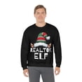 thumbnail image 5 of Realtor Elf Unisex Sweatshirt, S-2XL Christmas Xmas Elves Real Estate, 5 of 9
