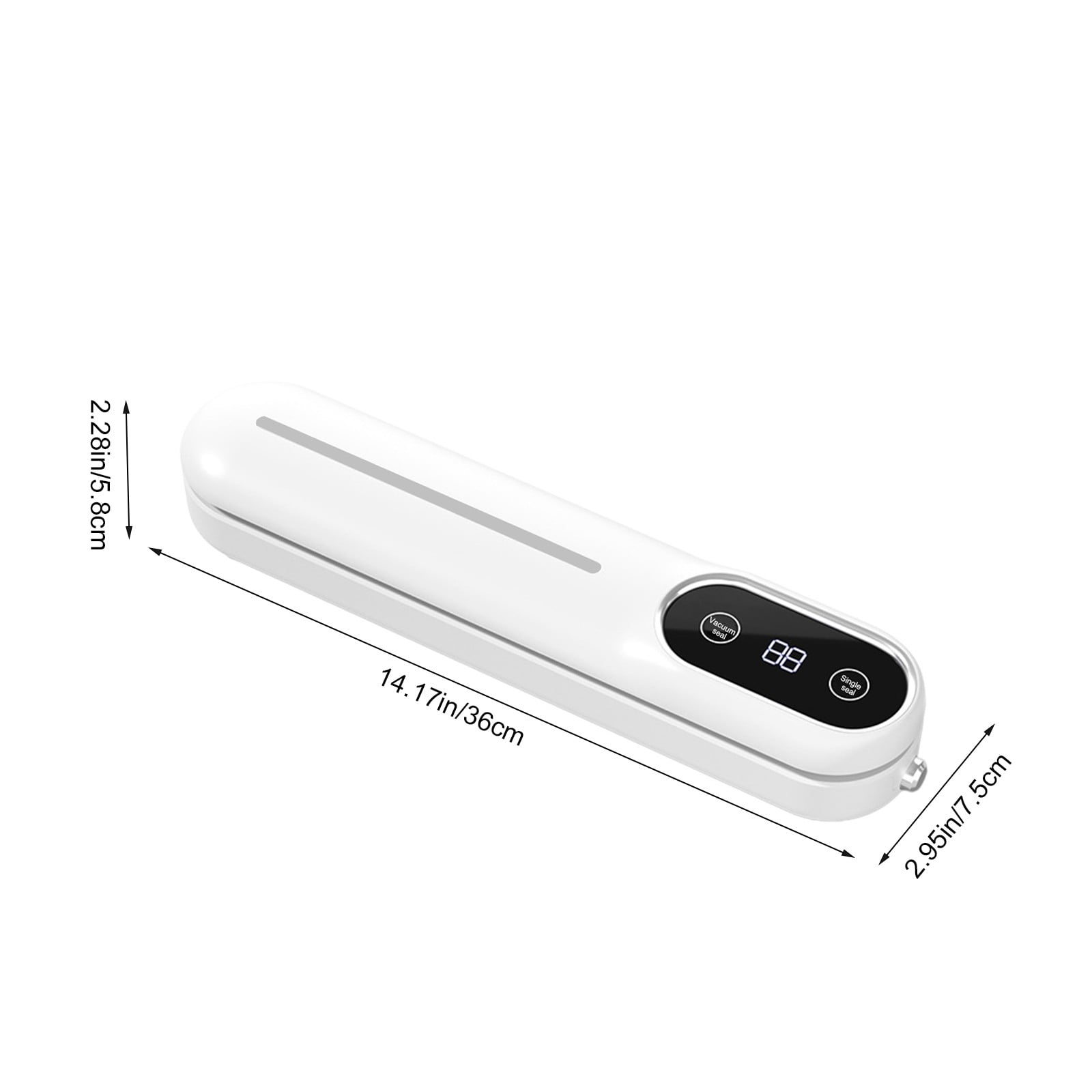 Dvumao Kitchen Appliances, Vacuum Sealer Kitchen In The Box Food Sealer For Food Storage Temperatures Automatic Sealer With 10Pcs Vacuum Bags, Gift for Friend
