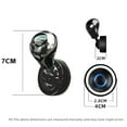thumbnail image 3 of Car Start Button Lever Cover - All Metal Alloy Frame with Protective Padding, Universal Fit for Most Car Models, Smooth Operation Starter Lever Decoration Upgrade, 3 of 7