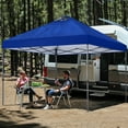 thumbnail image 5 of ABCCANOPY 8 ft x 8 ft Easy Pop up Outdoor Portable Instant One Push Function Canopy Tent with Air Vent, Blue, 5 of 8