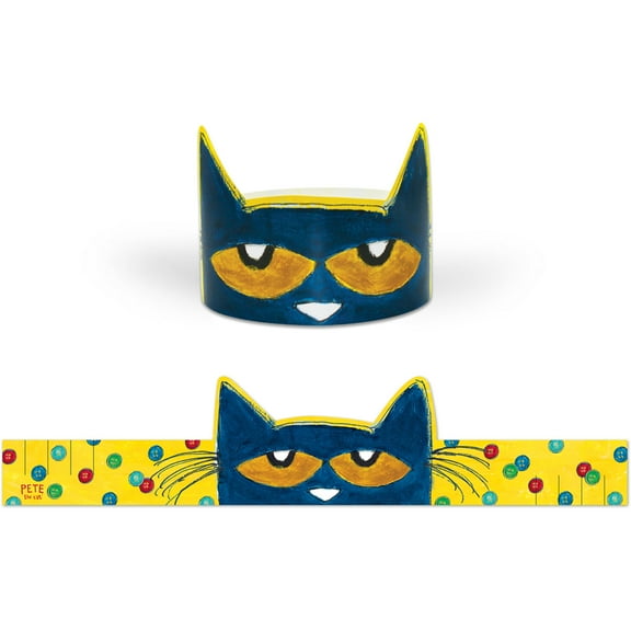 Teacher Created Resources Pete the Cat Crowns, Pack of 30