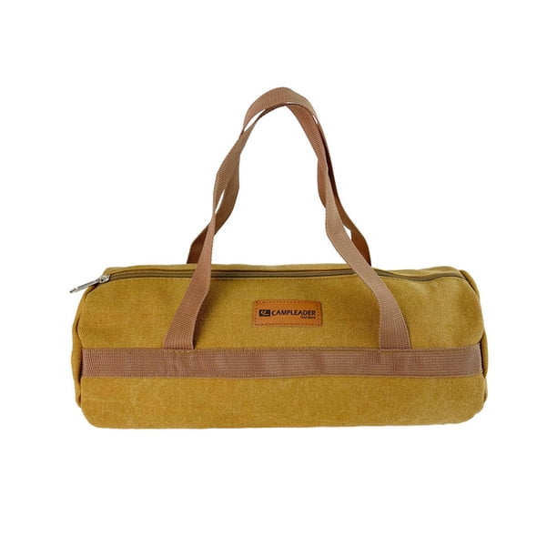 Bolsa organizadora de herramientas enrollable, bolsa de herramientas de lona, bolsa de herramientas de boca ancha duradera y resistente, bolsa de mano Zulema Organizador enrollable