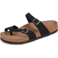 thumbnail image 1 of Sandals Birkenstock Mayari - Tanga de piel para mujer, color negro, 1 of 6
