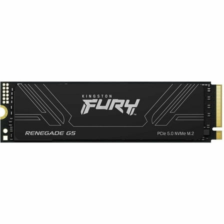 Kingston FURY Renegade G5 1 TB Solid State Drive - M.2 2280 Internal - PCI Express NVMe (PCI Express NVMe 5.0 x4) - Desktop PC, Notebook Device Supported - 1024 TB TBW - 14800 MB/s Maximum Read Tra...