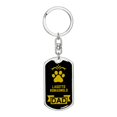 thumbnail image 1 of Porte-clés Lagotto en Acier Inoxydable Ou or 18 Carats, 1 of 8