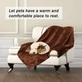 thumbnail image 4 of Dog Blanket,Soft Fuzzy Blankets for Puppy, Fluffy Blankets Plush Fleece Throw Dog Bed, Couch, Sofa, Reversible Travel Warm Covers, 4 of 6