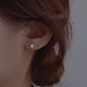 thumbnail image 2 of 1pair Stunning Moonstone Stud Earrings for Women - Delicate and Elegant Jewelry for Any Occasion, 2 of 5