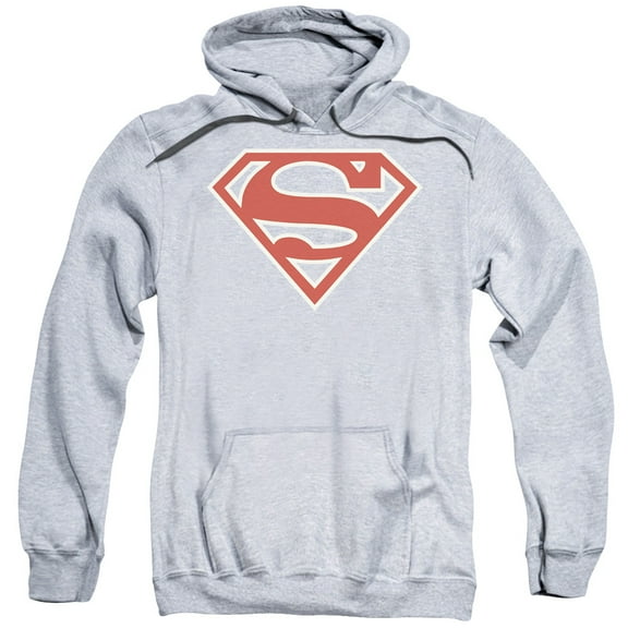 Superman - Crimson &Amp; Cream Shield - Pull-Over Hoodie - XX-Large