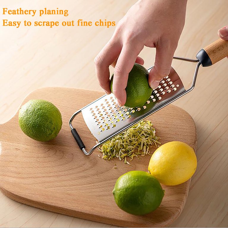 Wovilon Stainless Steel Cheese Grater, Grater Cheese Cheese Chocolate  Grater Manual Potato Radish Shredder