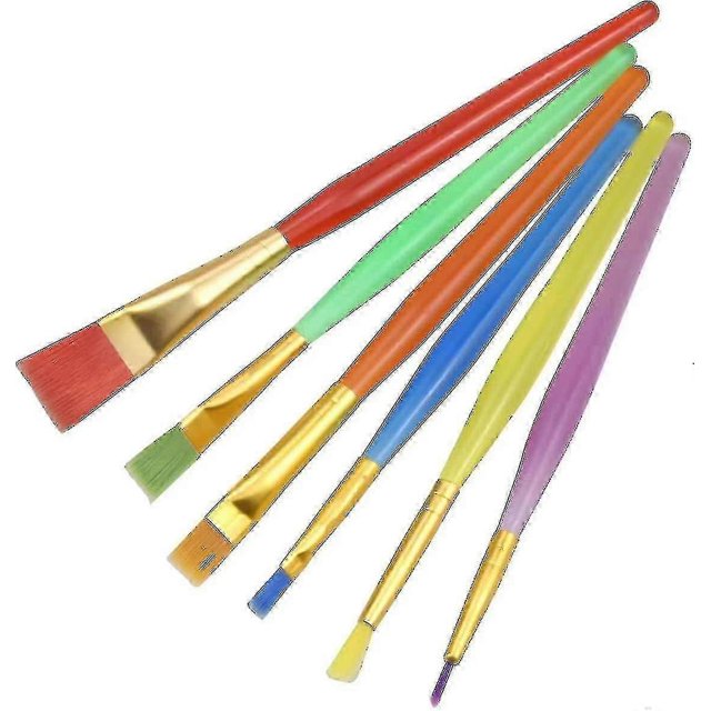 Kids Paint Brushes, Children Paint Brushes, Art Paint Brushes, Paint Brushes Drawing Tools, Children Paintbrushes For Watercolor, Oil