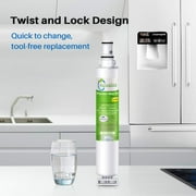 AQUALINK 4396701 Replacement Compatible with Whirlpool EDR6D1 Refrigerator Water Filter,2PACK