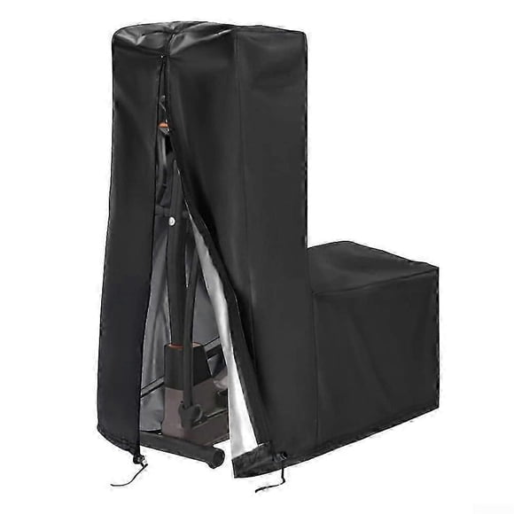 Elliptical Trainer Dustproof Cover 420d, Cross Trainer Cover, Winterproof, Long-lasting Protection, Black