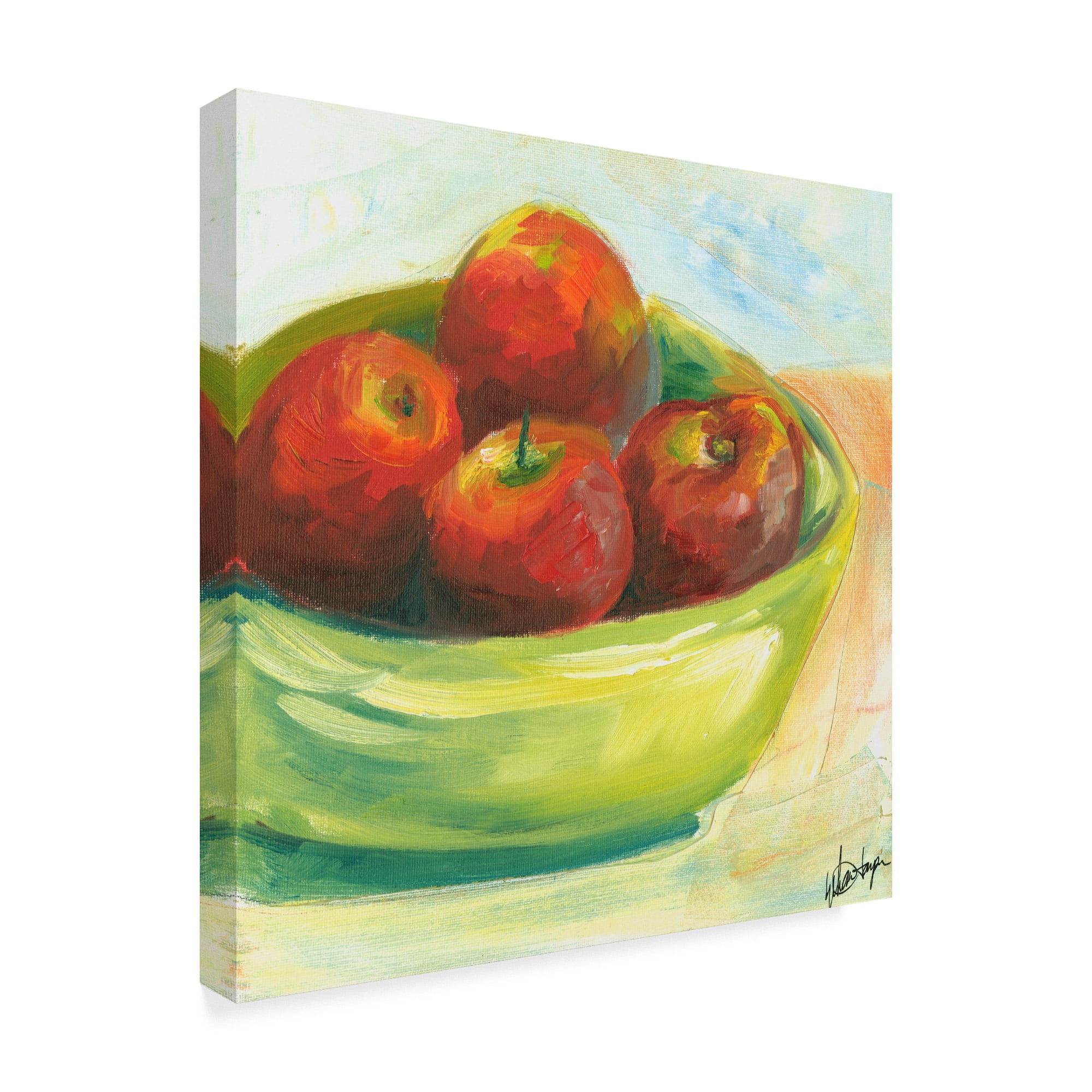 Trademark Fine Art 'Bowl of Fruit III' Canvas Art by Ethan Harper