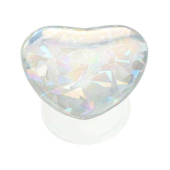 Unique Bargains 1 Pc Phone Grip Reusable Heart Adhesive Phone Stand Colorful