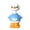Blue, variant on Christmas Savings Clearance! FELTREE Push-powered Duckling Toys for Small Children Imitate Crawling Toys for Boys and Girls Toddler Toys