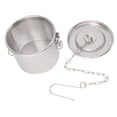thumbnail image 2 of Salad Dressing Container,  Transparent Reusable  Silicone Condiment Containers with Lids Leakproof Dressing Containers for Lunch Box, 2 of 8